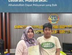 Rasakan Kemudahan Layanan Pertanahan Terbatas saat Libur Lebaran, Masyarakat: Alhamdulillah Dapat Pelayanan yang Baik