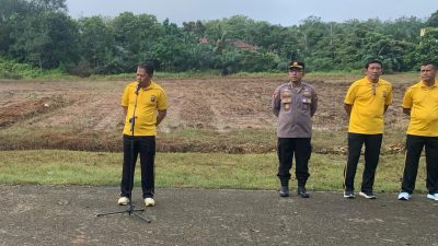 Polres Kuansing Gelar Apel dan Gladi Gabungan Bersama Dishub dan Satpol PP untuk Persiapan Pengamanan Karhutla Run 2025