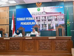 Perkuat Integritas, Ketua PN Sumedang Lakukan Pembinaan