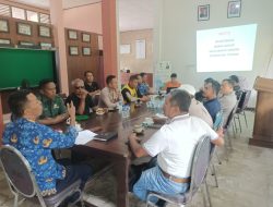 Polsek Kuantan Mudik Hadiri Rapat Fasilitasi Perawatan Jalan Simpang Empat Koto Cengar – Kasang