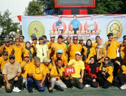 Jalan Sehat Bersama IKAHI Makassar Dalam Rangka HUT ke-72