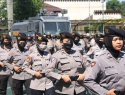 Polres Malang Gelar Latihan Dalmas, Polwan Disiapkan Jadi Negosiator Aksi Massa