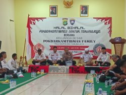 POKDAR Kamtibmas Bhayangkara Sektor Tarumajaya Gelar Halal Bihalal