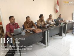 Kapolsek Kunto Darussalam Tekankan Kolaborasi Wujudkan Swasembada Pangan dan Harkamtibmas Kondisif