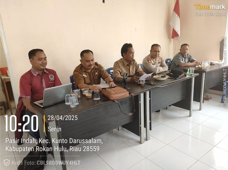 Kapolsek Kunto Darussalam Tekankan Kolaborasi Wujudkan Swasembada Pangan dan Harkamtibmas Kondisif