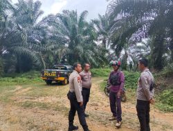 Sat Samapta Polres Kuantan Singingi Laksanakan Patroli, cegah pencurian buah sawit dan Himbauan Pencegahan Karhutla