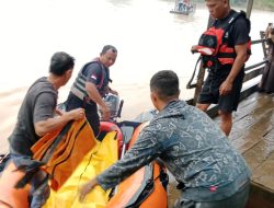 Hari Ketiga Pencarian, Polsek Cerenti Berhasil Temukan dan Evakuasi Korban Tenggelam di Sungai Kuantan