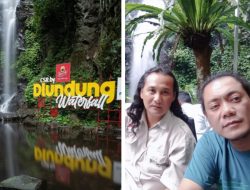 Erfan Pratama dan Keluarga Kunjungi Pesona Air Terjun Dlundung Mojokerto