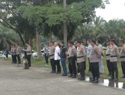Polres Kuansing Gelar Apel Pasukan Untuk Pengamanan May Day 2025, Tegaskan Komitmen Profesional dan Humanis