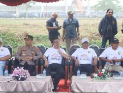 Polres Kuansing melaksanakan pengamanan May Day 2025 di Sport Center 