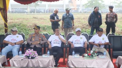 Polres Kuansing melaksanakan pengamanan May Day 2025 di Sport Center 