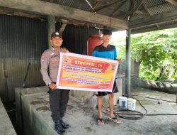 Polsek Benai Gencar Sosialisasikan Larangan PETI, Ajak Warga Tebing Tinggi Jaga Alam Demi Generasi Mendatang