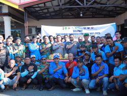 Kapolres Inhil AKBP Farouk Oktora Memimpin Apel dan Baksos Dalam Rangka Memperingati Hari Buruh Internasional “May Day” 2025