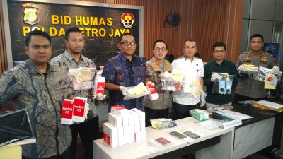 Dirressiber Polda Metro Jaya Bongkar Sindikat Penipuan Saham Fiktif Internasional