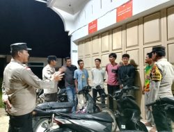 Kapolres Bengkalis Apresiasi Pelaksanaan Patroli Dalam Rangka Ops Pekat lancang kuning 2025 Polres Bengkalis dan Polsek jajaran.