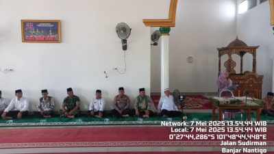 Polsek Cerenti Amankan Pelepasan Keberangkatan Calon Jemaah Haji Kecamatan Inuman Tahun 2025
