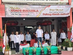 PMI Kota Jakarta Utara Lantik Korps Sukarelawan