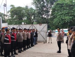 Apel Konsolidasi Pengamanan Unjuk Rasa Pmi di PT. Wijaya Karya Ancol Berjalan Aman Dan Kondusif