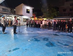 Polsek Pademangan Gelar Apel KRYD dan Operasi Brantas Jaya, Tegas Berantas Premanisme demi Kamtibmas Kondusif