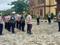 Polres Tubaba Tingkatkan Apel Siaga, Minimalisir Kriminalitas Selama Libur Panjang Waisak