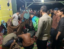 Polsek Cerenti Lakukan Evakuasi dan Penyelidikan Penemuan Mayat di Kebun Sawit Desa Lebuh Lurus
