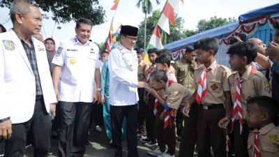 Mendes Yandri Resmikan SPPG Pertama yang Dikelola BUM Desa