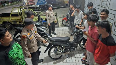 Kapolres Bengkalis Laksanakan Patroli Blue Light Tim Raga dan KRYD Untuk Ciptakan Kamtibmas Yang Aman dan Kondusif