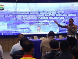 Sosialisasi Sistem Manajemen Mutu dan Safety Driving Tingkatkan Keselamatan Berlalu Lintas di Pelabuhan Tanjung Priok