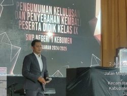 SMP N 1 Kebumen Gelar Wisuda Megah di Gedung Setda, 237 Siswa Diwisuda Diduga Sarat Pungli