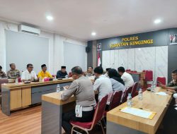 Polres Kuansing Gelar Rakor Eksternal Pengamanan Rangkaian Hari Raya Idul Adha 1446 H