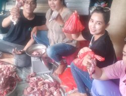 AJB Jakarta Utara Gelar Pemotongan Hewan Kurban, Bagikan 200 Paket Daging kepada Jurnalis dan Warga
