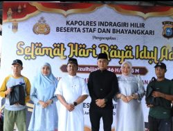Idul Adha, Polres Inhil Potong Kurban 7 Sapi dan 2 Kambing