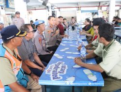 Polres Pelabuhan Tanjung Priok Gelar Ngopi Kamtibmas di Terminal Penumpang Pelni Nusantara Pura, Fokus pada Antisipasi Bahaya Kebakaran