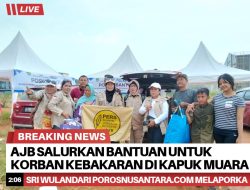 Kebakaran Hebat Hanguskan Ratusan Rumah di Kapuk Muara, AJB Salurkan Bantuan untuk Korban