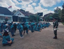 Babinsa Berikan Materi LBB dan Wawasan Kebangsaan kepada Siswa SMPN 1 Bantur