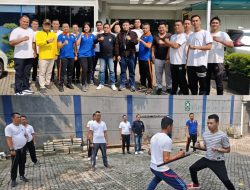 Tingkatkan Kesiapsiagaan & Kesehatan, BRI Kebon Jeruk Gelar Olahraga Pagi dan Pelatihan Bela Diri untuk Seluruh Satpam dan Tim Supervisi