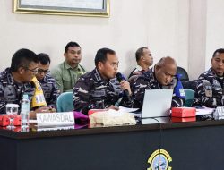 Danlantamal IX Ikuti Briefing Awal Latihan Pencarian dan Penyelamatan Korban Kecelakaan Laut TA. 2025