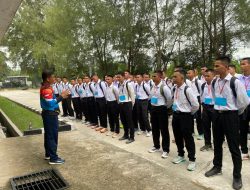 Ratusan Casis Bintara dan Tamtama TNI AL Sub Panda Dumai, Jalani Pemeriksaan Kesehatan Tahap I