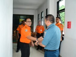 Komandan Lanal Bandung Terima Kunjungan Audiensi Kepala Kantor SAR Bandung