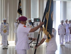 Danlanal Simeulue Hadiri Sertijab dan Pengukuhan Jabatan di Mako Lantamal I