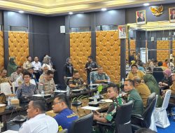 Danlanal Bintan Ikuti Rakor dan FGD Kesiapsiagaan Bencana Kabupaten Bintan Tahun 2025