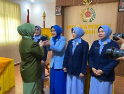 Ny. Widya Sadimin Resmi Diangkat Menjadi Wakil Ketua 2 Pengurus Dharma Pertiwi Daerah R