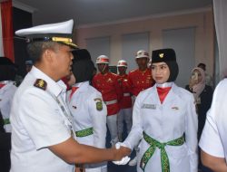 Danlanal Bintan Hadiri Pengukuhan Calon Paskibraka Kota Tanjungpinang Tahun 2025