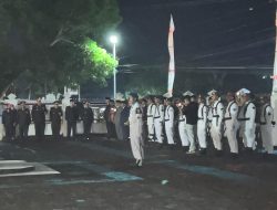 Komandan Pangkalan TNI AL Dabo Singkep Pimpin Upacara AKRS