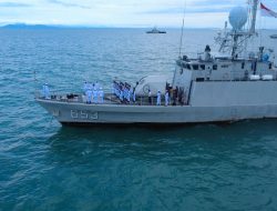 Danguspurla Koarmada II Pimpin Upacara HUT Ke-80 RI di Karang Unarang, Tegaskan Kehadiran TNI AL di Perbatasan Ambalat