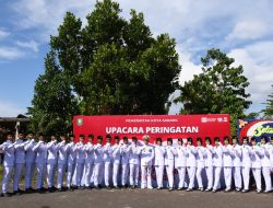 Komandan Lanal Sabang Hadiri Upacara HUT Ke-80 RI