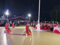 Danlanal Bintan Hadiri Malam Hiburan Sempena HUT Ke-80 Kemerdekaan RI