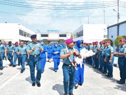 Komandan Lanal Sabang Hadiri Syukuran Validasi Organisasi Kodaeral I Belawan
