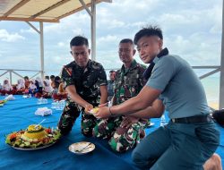 Lanal Dabo Singkep Laksanakan Doa Bersama Untuk Kelancaran Latgabma Super Garuda Shield (SGS) 2025 di Pantai Todak