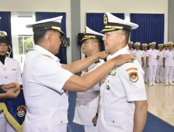 Danlanal Bintan Hadiri Sertijab Danlanal Ranai di Mako Kodaeral IV